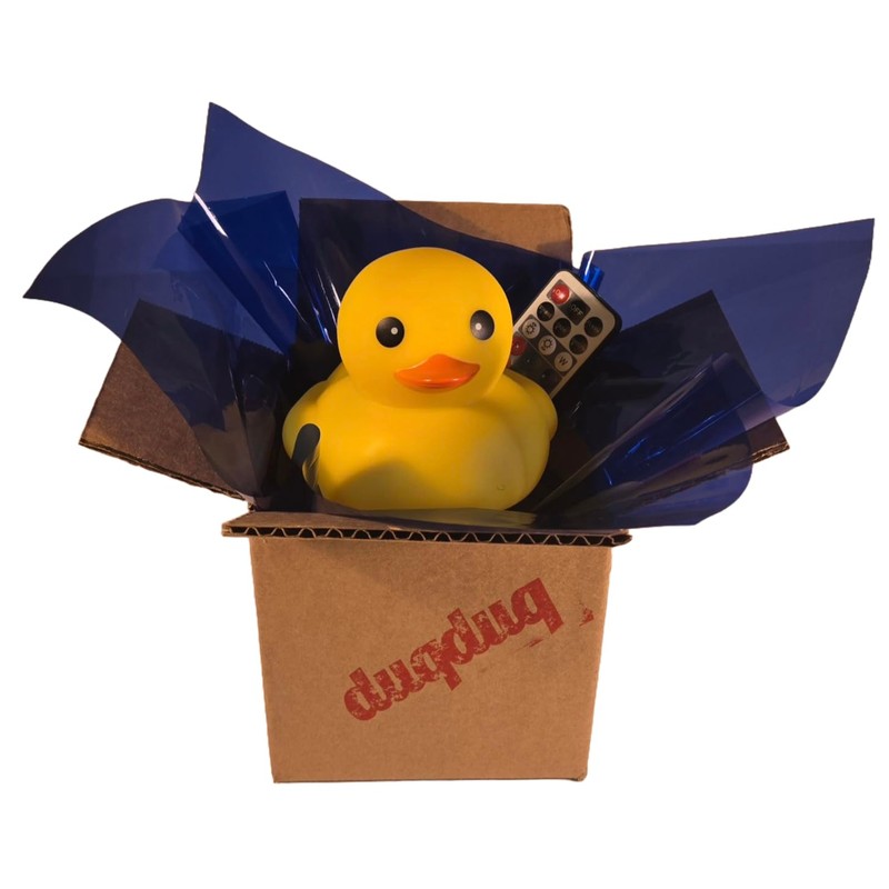 DuqDuq Rubber Duck LED Light for Paddle Boards, Kayaks, Canoes,