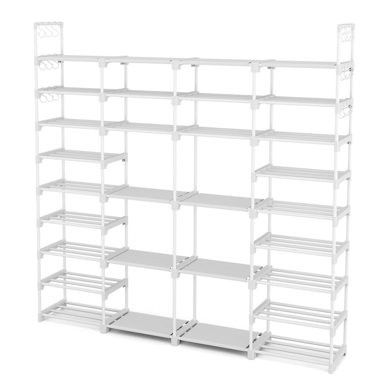 ROJASOP Large Shoe Rack Organizer for Entryway Closet 64-68 Pairs
