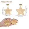 letsinstyle 28Pcs Star Iron on Patches, 2 Sizes Mini Star