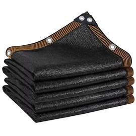 winemana Black Shade Cloth 40%, 6.6x20 FT Mesh Tarp - Garden Shade for Greenhouse, Patio, Vegetables, Plants Cover and Chicken Coops, Sun Shade Net for Outdoor Protection with Reinforced Grommets