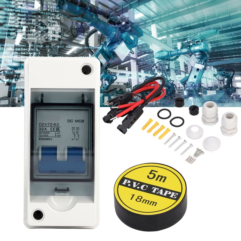 Mini Circuit Breaker with Junction Box IP65 Waterproof 4000A Icu