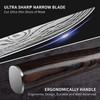 Ytuomzi Boning Knife 6-inch High Carbon German Steel Flexible Fillet