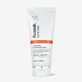Dermagen Acssak Foam Cleansing 180mL (1 Bottle) Acne Relief Functional / 더마겐 아크싹 폼클렌징 180mL 1개 여드름 완화 기능성