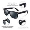 FEISEDY B1858 Polarized Sunglasses, Men's, Ultra Lightweight, Colored Lens, Large