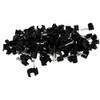 kenable Round Black 6mm to 7mm Cable Clips Secure Fastenings