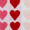 SKL Home Valentine's Tonal Hearts Hand Towel 2pc Set for