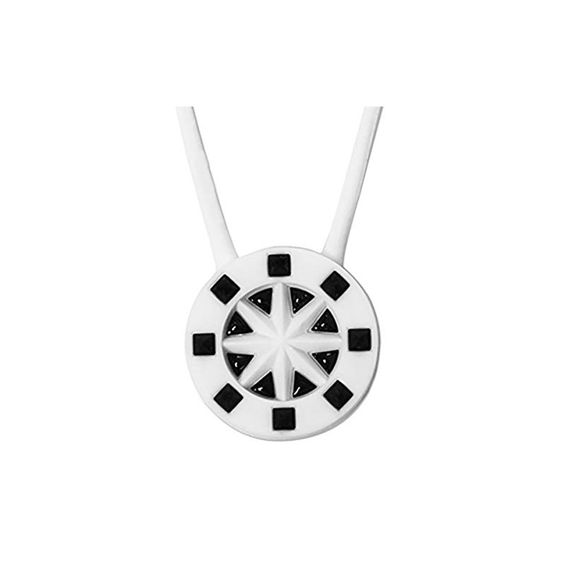 バンデル STUDS SERIES スタッズシリーズ NECKLACE ネックレス 40 ホワイト/ブラック