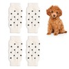 Dog Elbow Protector, 4Pcs Breathable Soft Warm Dog Leg Brace,