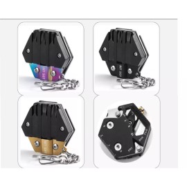 Unbranded Multifunction Outdoor EDC Folding Screwdriver Camping Survival Plier Cutter Tool - Titanium