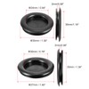QUARKZMAN Set of 5 Rubber Grommets Round One Sided Diameter