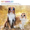 NVTED Dog Sunglasses Goggles, UV Wind Dust Fog Protection Pet