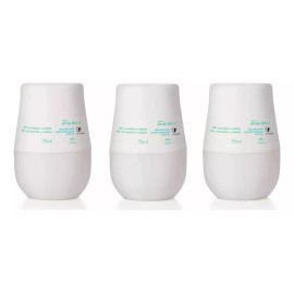 Natura Erva Doce Natura Desodorantes Roll On Unisex Kit 3 Piezas