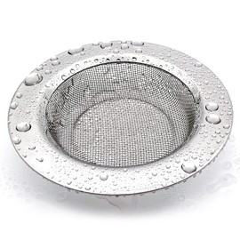 Drainage Outlet Kitchen Drainage Gutter Sink Sink Garbage Strainer Stainless Steel Basket Sink Strainer Kitchen Drain Filter 3.1 - 4.3 inches (8 - 11 cm)