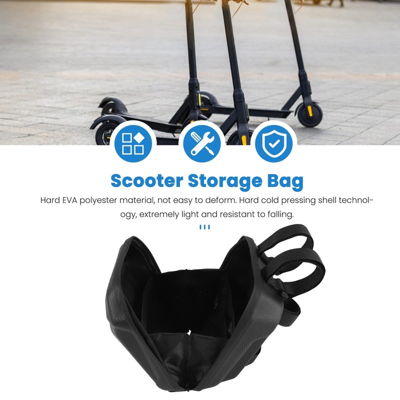 PRATYAHARA 2.5L Scooter Bag Scooter Handlebar Bag Waterproof Scooter Bag