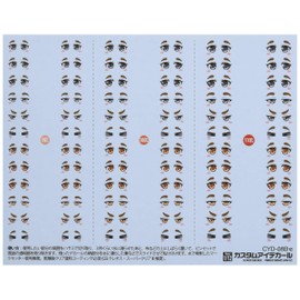 Haikyu Parts CYD-08B 1/12 Eye Decal Series, Custom Eye Decals, 8-B (1 Piece), Plastic Model Decals