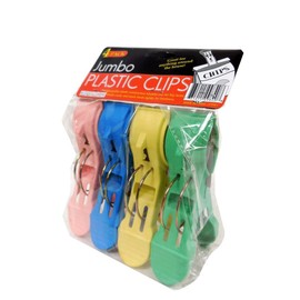 bulk buys Plastic Clips, Jumbo