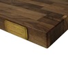 CONSDAN Butcher Block Counter Top, Walnut Solid Hardwood Countertop, Wood