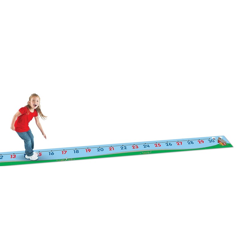 Learning Resources 0-30 Number Line Floor Mat - Counting &