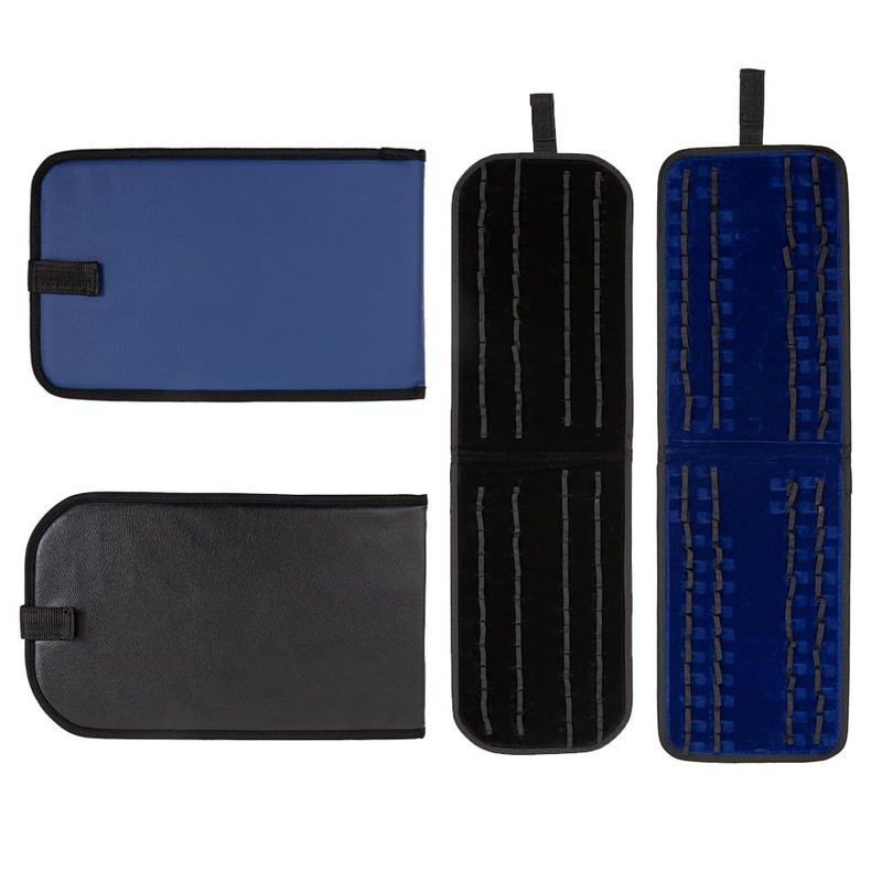 2 Pack Homeopathy Organizer Box, Foldable Homeopathy Storage Case, Homeopathy