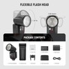 NEEWER Z2-N 2.4G TTL Round Head Flash Speedlite Compatible with