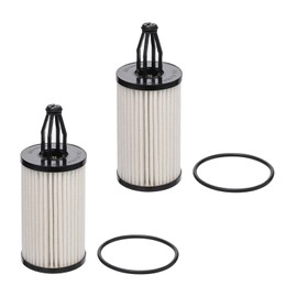 2761800009 Premium Oil Filter Cartridge High-Efficiency Filtration Compatible with C/CLS/E/S/GL/GLE Series Vehicle Replaces 2761840025 CH11060 OX814D A2761800009 (2PCS)