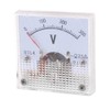 Sourcingmap AC 300V Volt Square Face Voltage Meter Analog Voltmeter