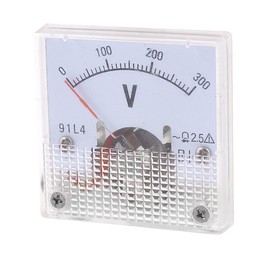 Sourcingmap AC 300V Volt Square Face Voltage Meter Analog Voltmeter 91L4