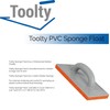 Toolty PVC Sponge Float - 280 x 140mm - Hydro