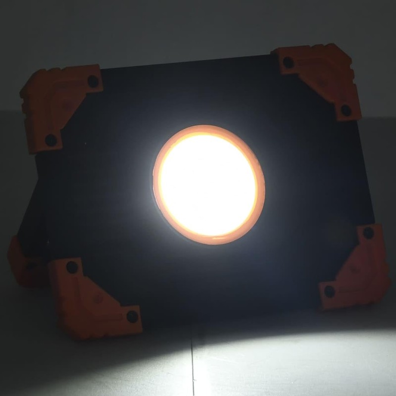 vidaXL Multi-Function Portable LED Spotlight – Ultra-Bright 10W with 500