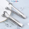 Small Serving Tongs,Ice Tongs,Sugar Tongs,Kitchen Tiny Tongs for Appetizers,12 PCS(6