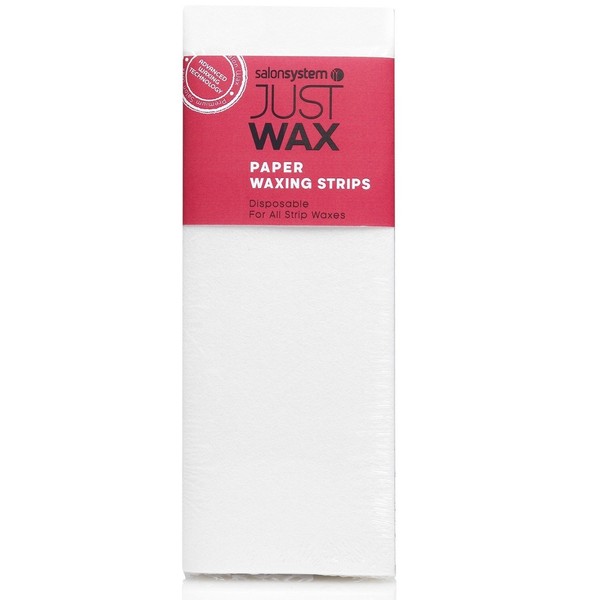 Salon System Just Wax Paper Waxing Strips - Pack of 100