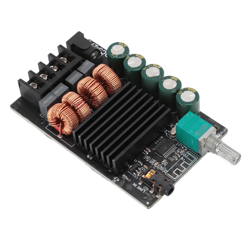 HiFi Bluetooth Power Amplifier Board Dual TPA3116D2 Chips AUX Bluetooth