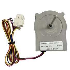 EAU63103209 Refrigerator Evaporator Fan DC Motor Assembly for LG,Replacement Part Number EAU63923603 EAU65058315 (EAU63103209)