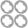 Caltric 4 Front Rear Brake Disc Rotor for Polaris RZR