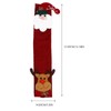VICASKY 4pcs Christmas Refrigerator Handle Easy to Use Hook and