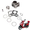 50mm Cylinder Assembly Kit Complete Piston Ring Kit Replacement for