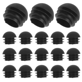 PartyKindom 30pcs Ball Plug Furniture Protector Chair End Cap Patio Furniture Chairs Stools Post End Insert Caps for Slug Table Legs Glide Plastic Hole Plugs The Circle Chair Legs Bar Stool Pp