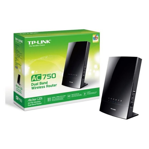 Electronic TP-Link Archer C20i AC750 Wireless Dual Band Router with 4 Port