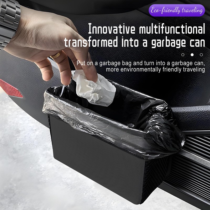 Xiuyer Car Bin, Car Side Door Trash Can Foldable Auto