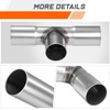 PM PERFORMOTOR Exhaust Pipe Kit, Mild Steel DIY Custom Exhaust