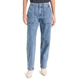 rag & bone Women's Leyton Pants, Elle, Blue, 14