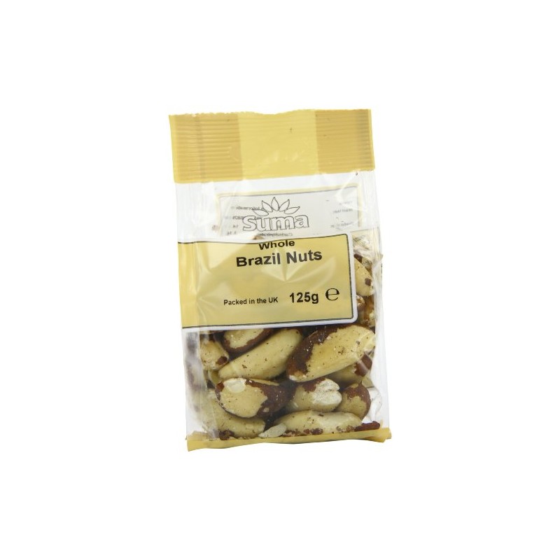 Suma Whole Brazil Kernels 125 g (Pack of 6)