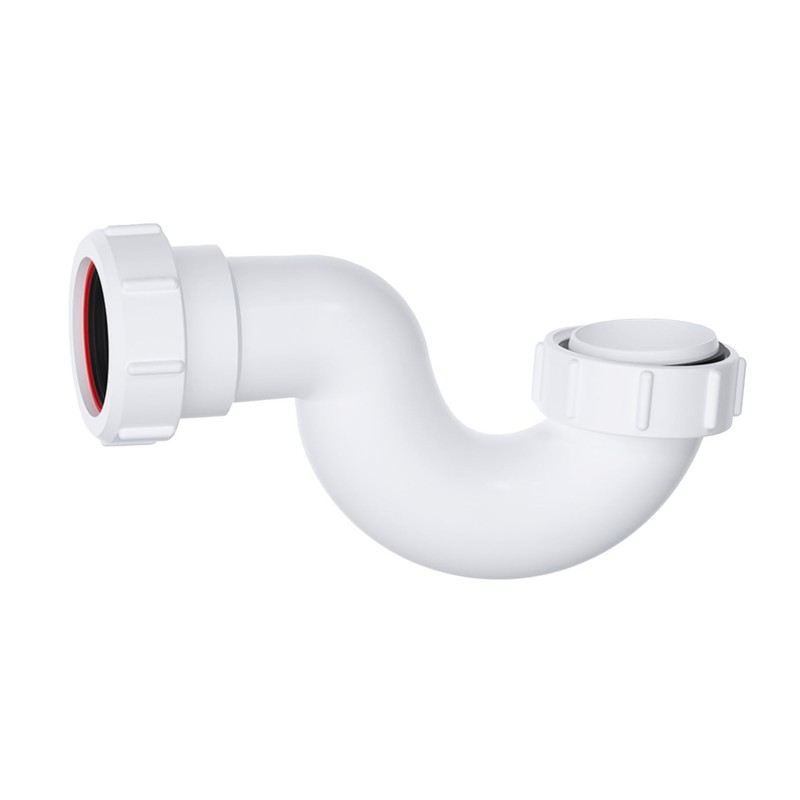 Shallow P Trap 40mm (1.1/2 Inch) Bath Trap/Shower Trap with
