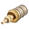 Brass Thermostatic Cartridge to Replace Old or Broken Shower Faucets