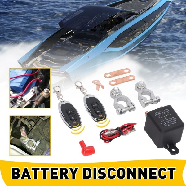 Unbranded Car Battery Disconnect Cut Off Master Isolator W/ Switch
