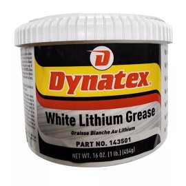 Dynatex 49595 White Lithium Grease 16 Oz. Tub 1EA