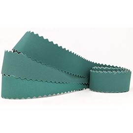 2X72 Knife Maker's Scalloped Edge Sanding Belts Extra Flexible Finishing Belts fit 2X72 Belt Sander Great for odd Shapes and Knife Handle Contours (400 Grit 3 Pk.)