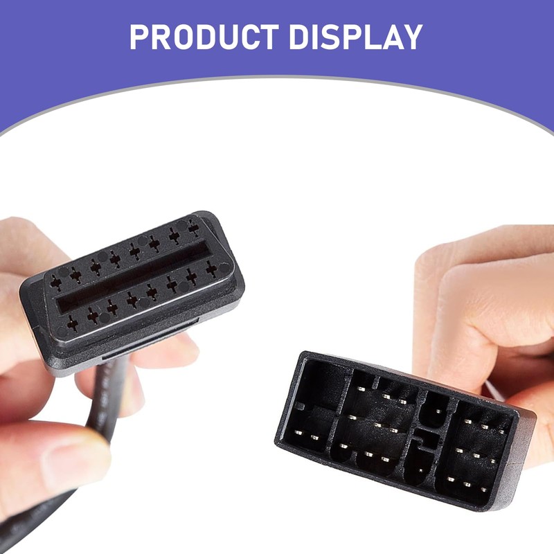 22 Pin OBD1 to 16 Pin OBD2 Cable, Conversion Adapter