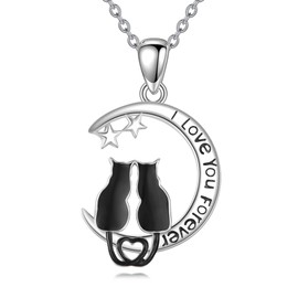 POPLYKE Phoenix Necklace 925 Sterling Silver Abalone Phoenix Jewellery for Women Pendant Necklace Jewellery for Women Mum, Sterling Silver, No Gemstone