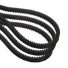 sourcing map 3 Pcs AX32 EPDM V-Belt, Raw Edge Cogged